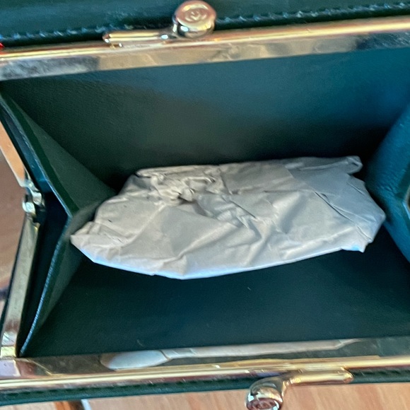 Gucci green Leather wallet set - Picture 4 of 12